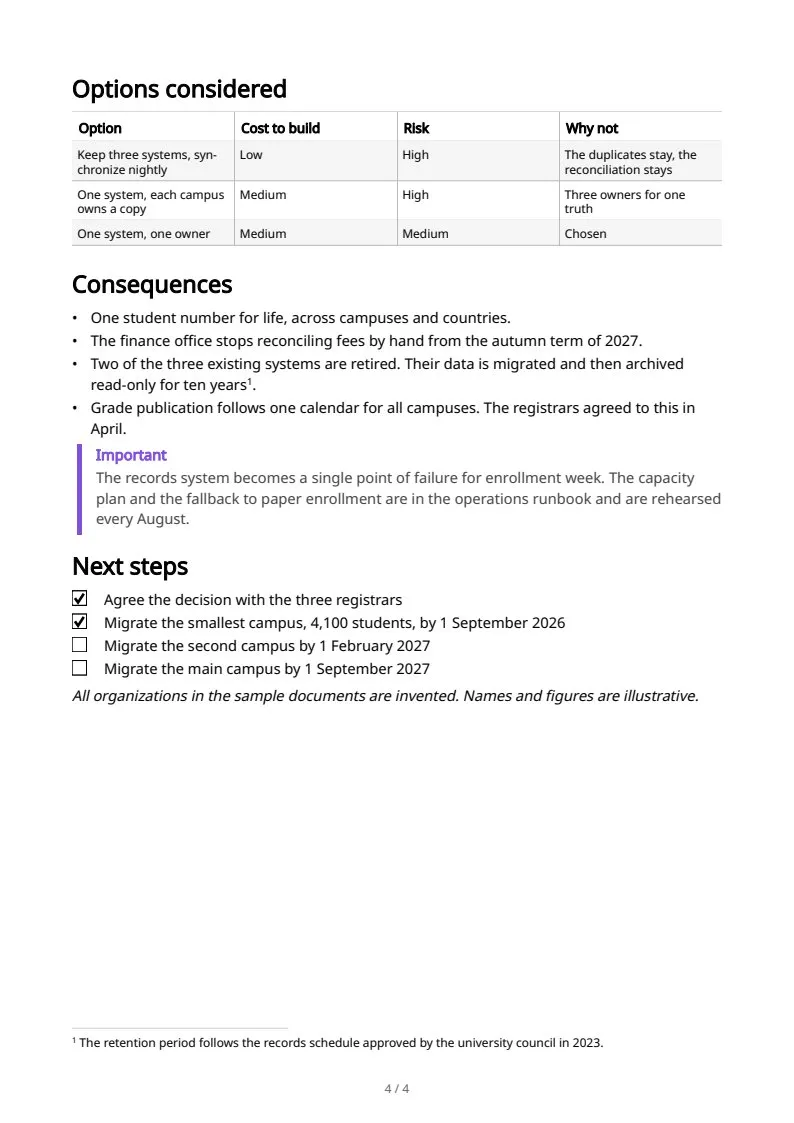 C4 context & container diagrams, page 4 of 4