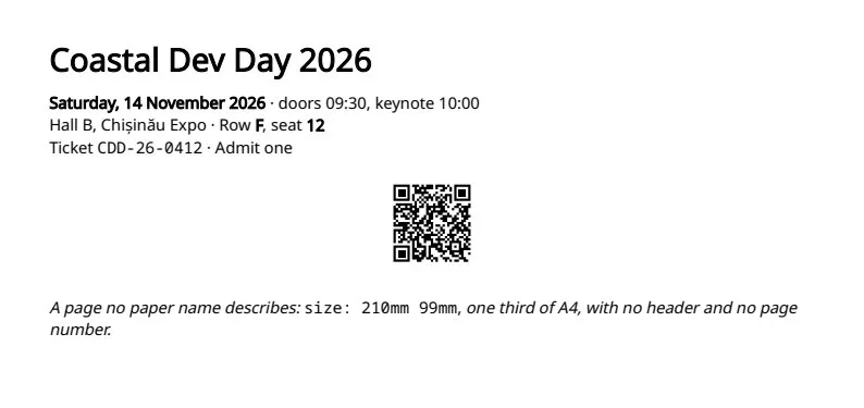 Custom page size, page 1 of 1